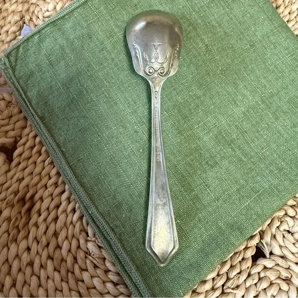 Antique 1900-1910 Simeon L. & George H. Rogers Company Spoon Nickel Silver